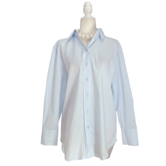 Jason Wu Oversized Button Down Long Sleeve Shirt NWOT - Picture 4 of 7